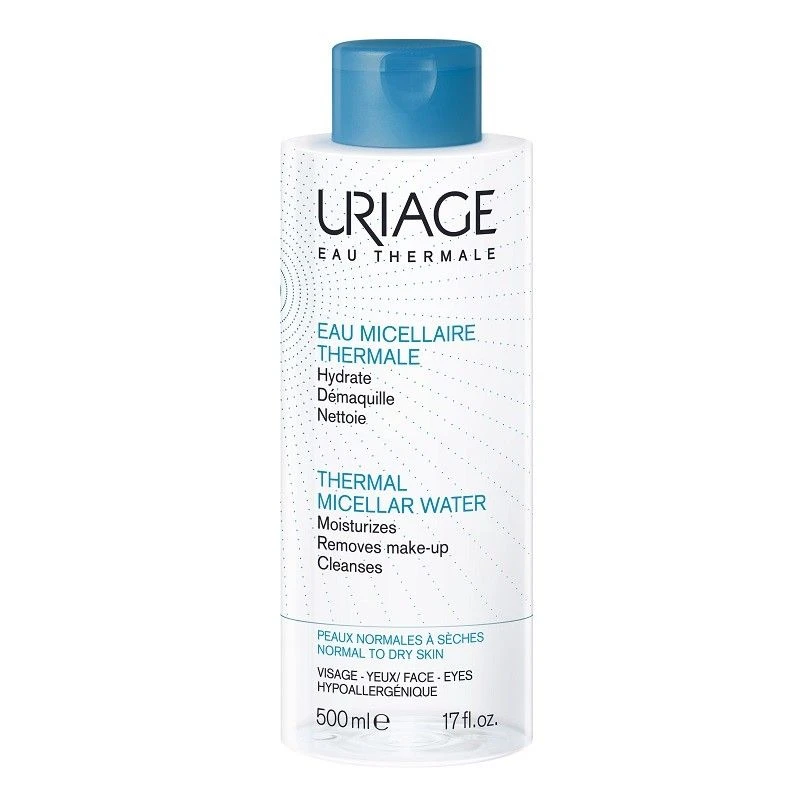 Uriage Thermal Micellar Water For Normal To Dry Skin 500ml 3 Uriage Thermal Micellar Water For Normal To Dry Skin 500ml