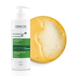 Vichy Dercos Anti-Dandruff Shampoo For Normal To Greasy Hair 390ml -Care Product Store vichy dercos antidandruff shampoo normal greasyhair 390ml1 texture