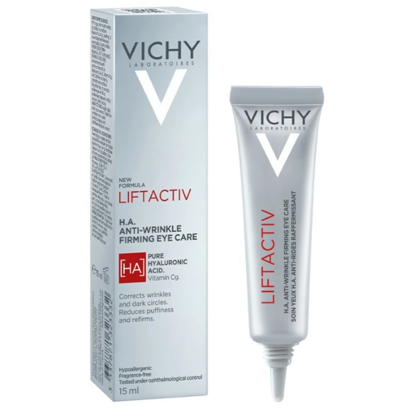 Vichy Liftactiv H.A. Anti-Wrinkle Firming Eye Care 15ml 4 Vichy Liftactiv H.A. Anti-Wrinkle Firming Eye Care 15ml - Image 2