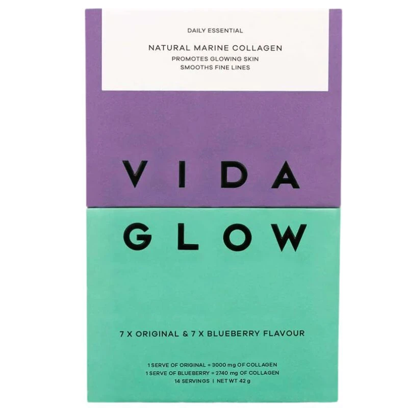 Vida Glow Mixed Natural Marine Collagen Trial Pack 14 X 3g 3 Vida Glow Mixed Natural Marine Collagen Trial Pack 14 X 3g