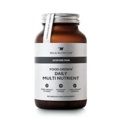 Wild Nutrition Bespoke Man Food-Grown Daily Multi Nutrient Vegicaps 60