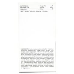 Wild Nutrition Food-Grown Magnesium Vegicaps 60 7 Wild Nutrition Food-Grown Magnesium Vegicaps 60 -Care Product Store wild nutrition food grown magnesium ingredients