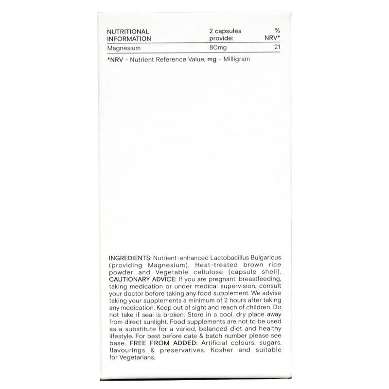 Wild Nutrition Food-Grown Magnesium Vegicaps 60 5 Wild Nutrition Food-Grown Magnesium Vegicaps 60 - Image 3